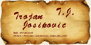 Trojan Josipović vizit kartica